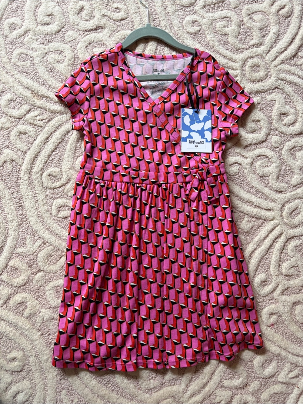 NWT Girls 6/7 Size Diane Von Furstenburg for Target wrap dress